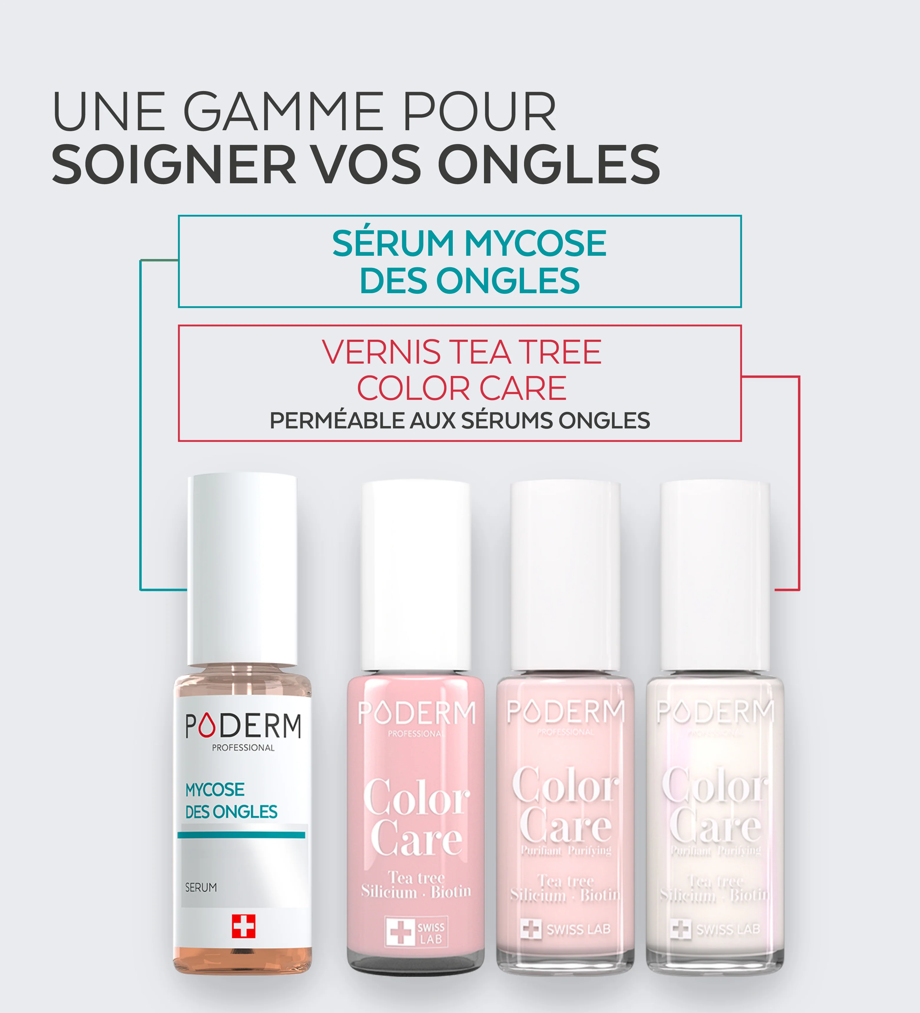 Vernis Color Care Tea Tree - Rose - Image 5