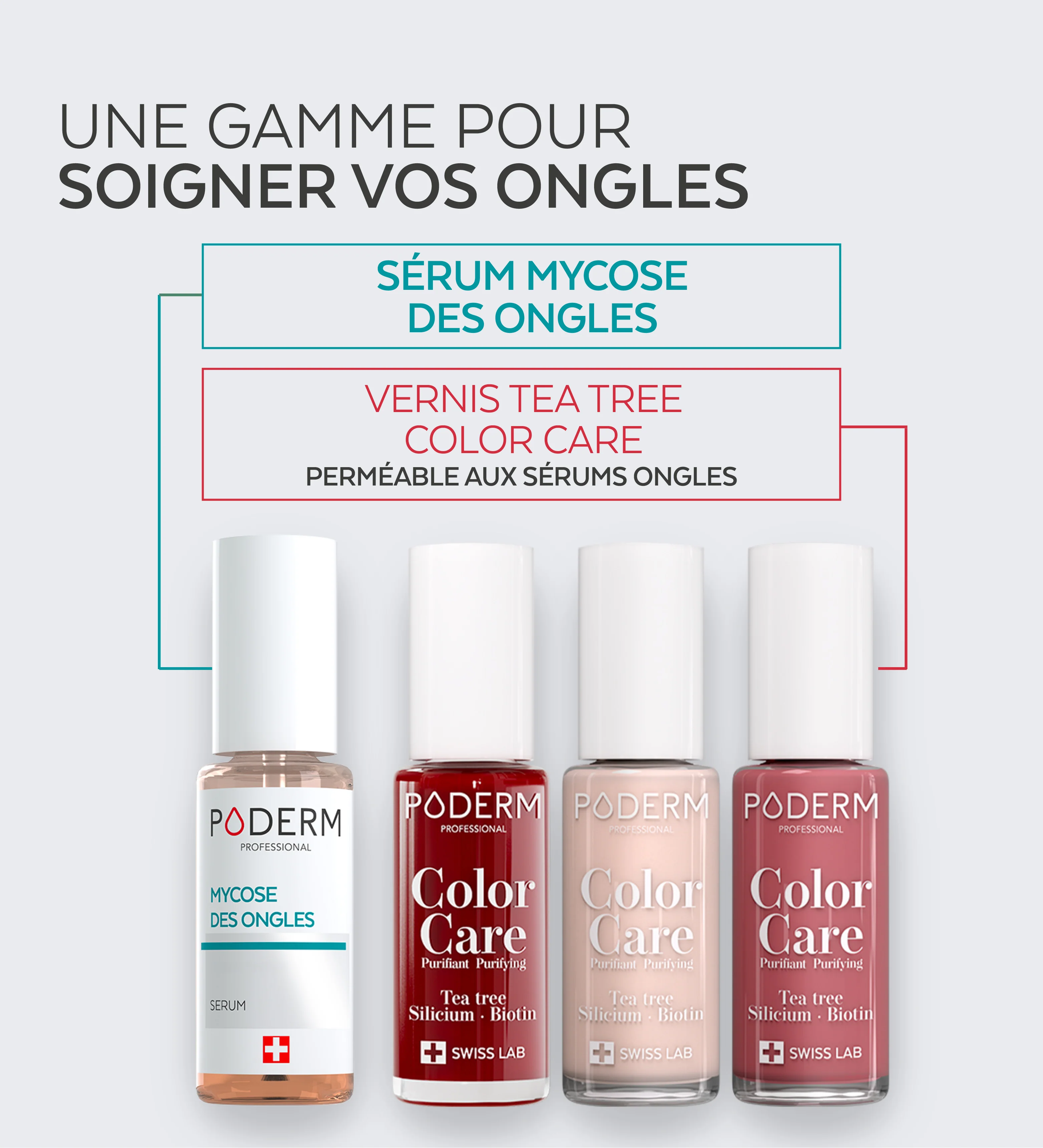Vernis Color Care Tea Tree - Rouge allure - Image 5