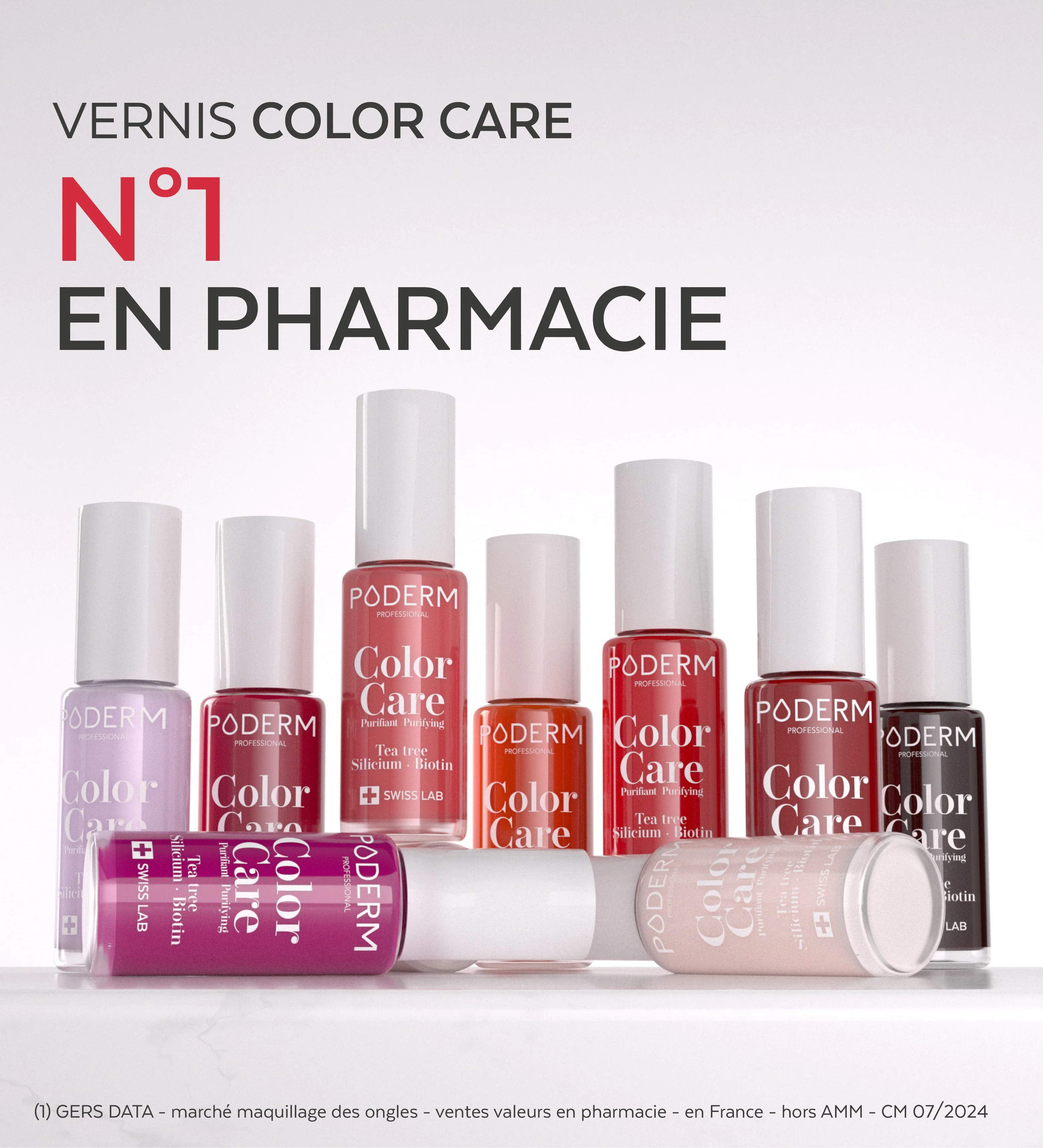 Vernis Color Care Tea Tree - Rouge allure - Image 6