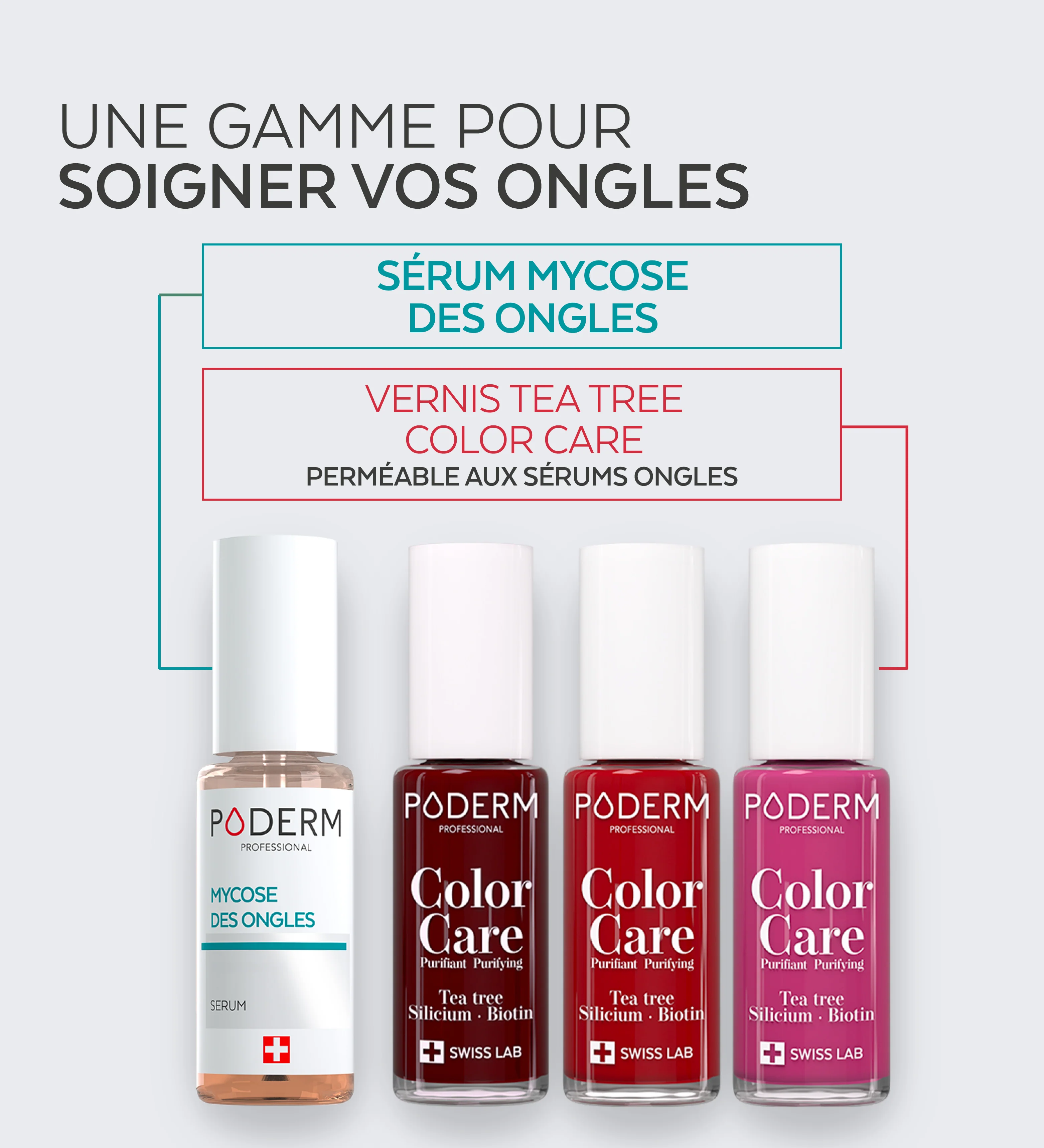 Vernis Color Care Tea Tree - Rouge Noir - Image 5
