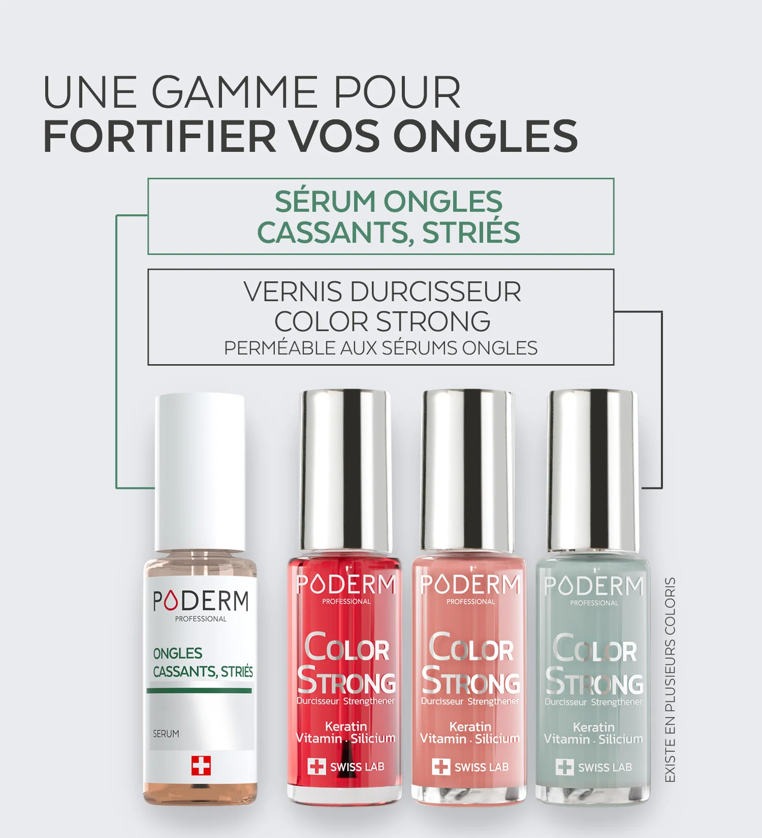 Vernis Color Strong Durcisseur - Corail light - Image 5