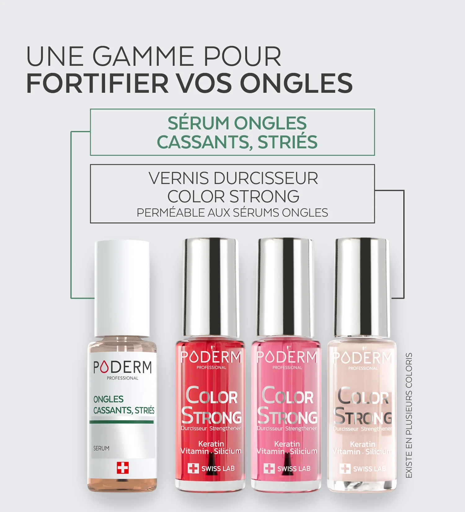 Vernis Color Strong Durcisseur - Gloss éclat - Image 5