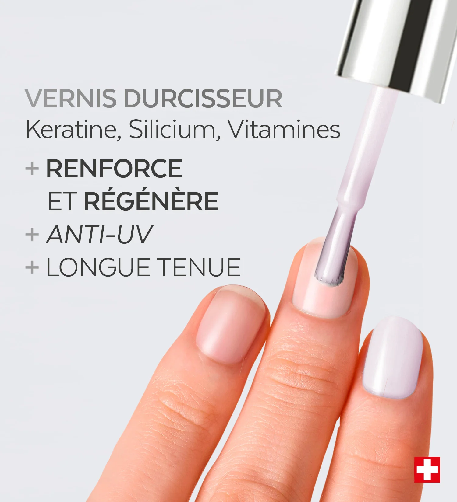 Vernis Color Strong Durcisseur - Nude cachemire - Image 3